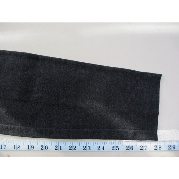 J Crew Pixie Pant Womens 2 Back Zip Charcoal Gray Stretch Skinny 26x28 31090 - Picture 7 of 14
